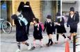 日本小孩冬天真的不穿褲子！??！